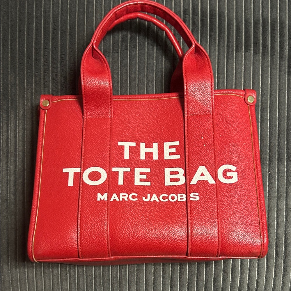 Marc Jacobs Bold Red Tote Bag